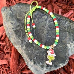 Grinch Charm Bracelet